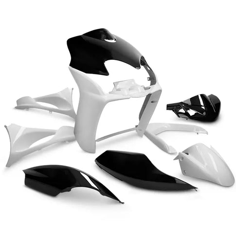 Kit carenados Yamaha Jog R/RR / MBK Mach G 9 piezas AllPro - color tipo origen
