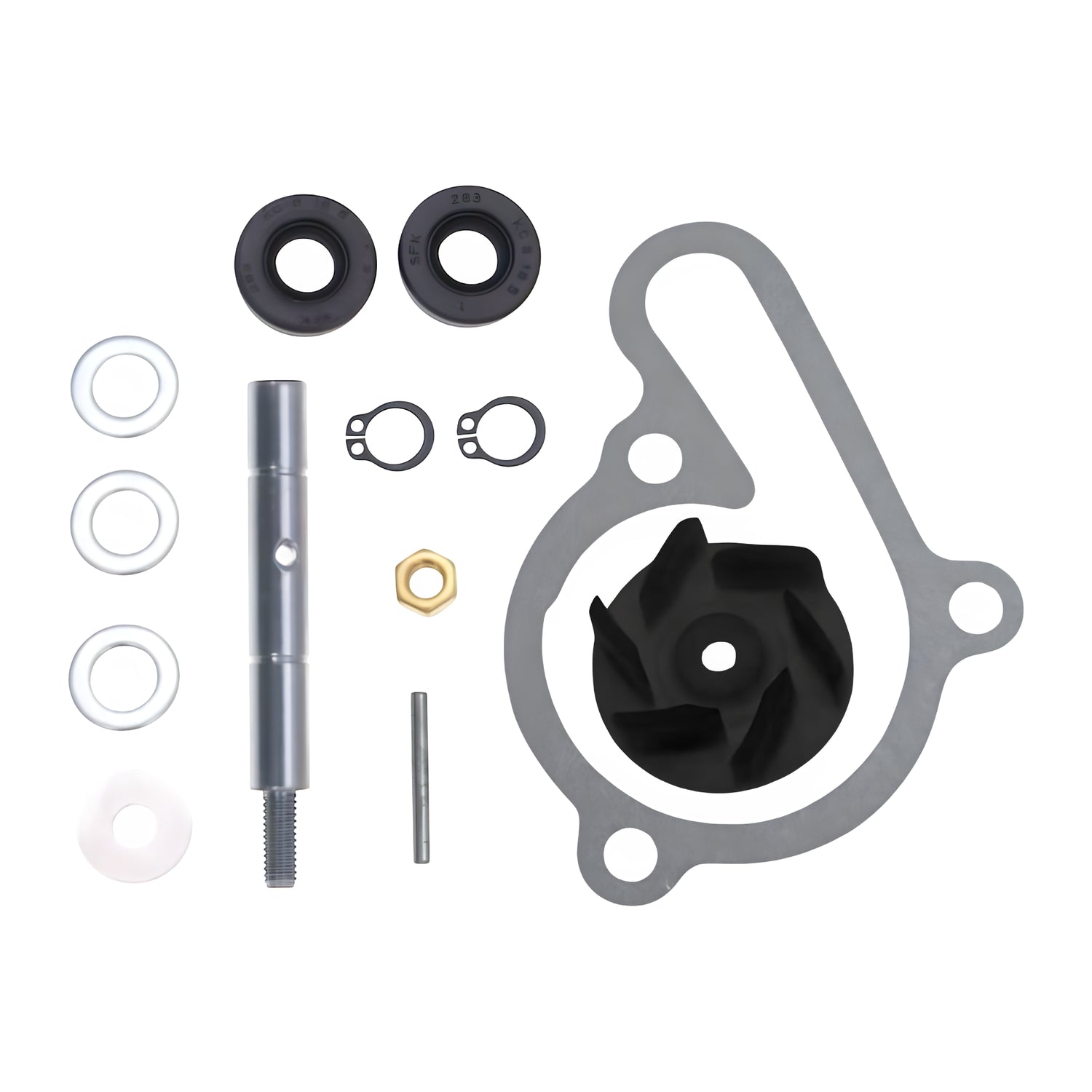 Kit reparación bomba de agua Derbi Euro 3 / 4 AllPro AP70WP10.193