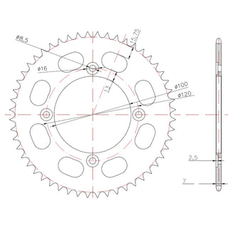 Corona Beta 125 RR 428 Allpro