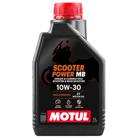 Engine oil 4T 10W30 1L Motul Scooter Power MB