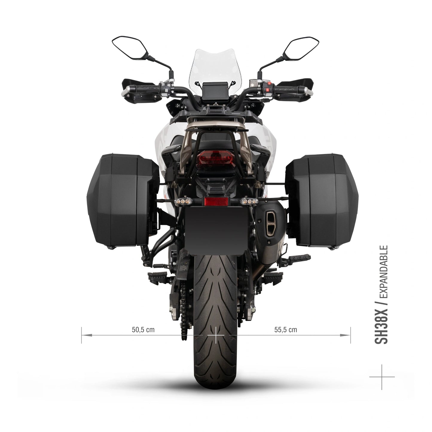 Fijaciones laterales 3P Shad Benelli TRK 702/TRK 702X 23-26