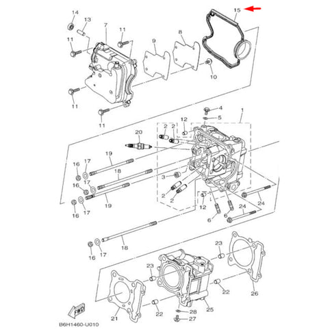Joint de cache-culbuteurs Yamaha N-Max / X-max 125 >2021 
