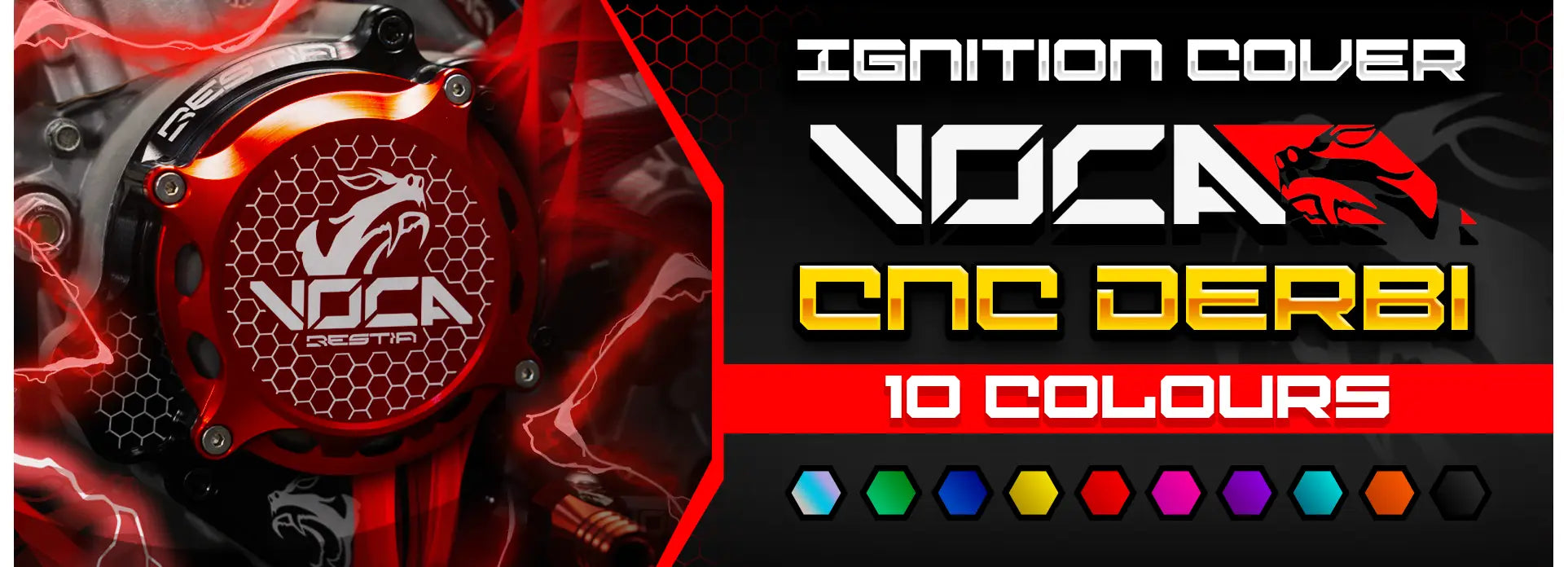 ignition cover Derbi CNC VOCA