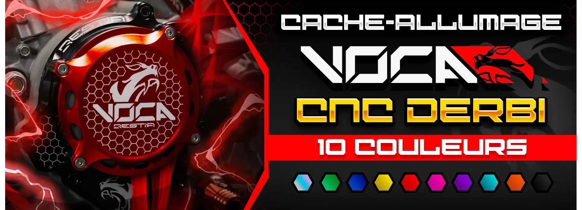 cache-allumage CNC VOCA Derbi