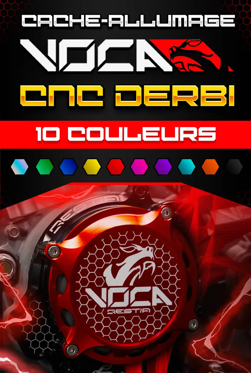 cache-allumage CNC VOCA Derbi