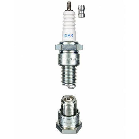 Vela terminal fixo NGK BR10ES / 4684 - Antiparasitária 