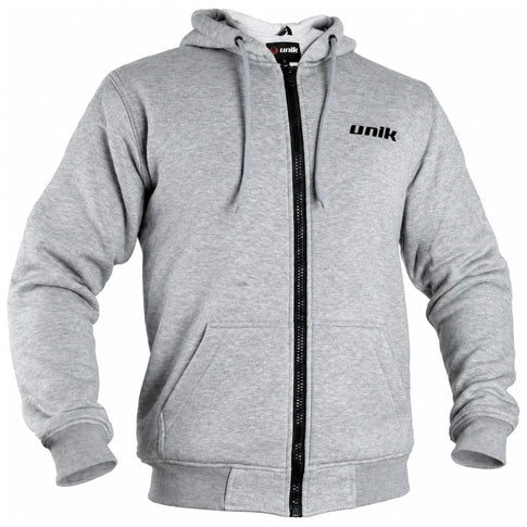 Sudadera Unik SC-01 con kevlar y protecciones - Gris