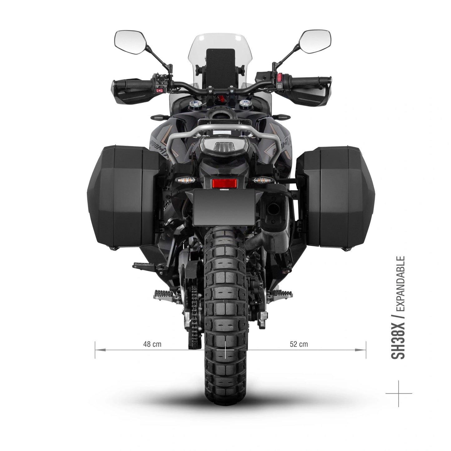 Fijaciones laterales 3P Shad Cf moto 1000 MT-X 2026-2026