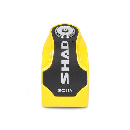 Cadeado antirroubo de disco Shad SC61A - amarelo 