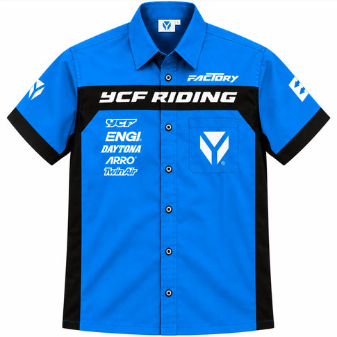 Camisa YCF Riding Men's - Azul