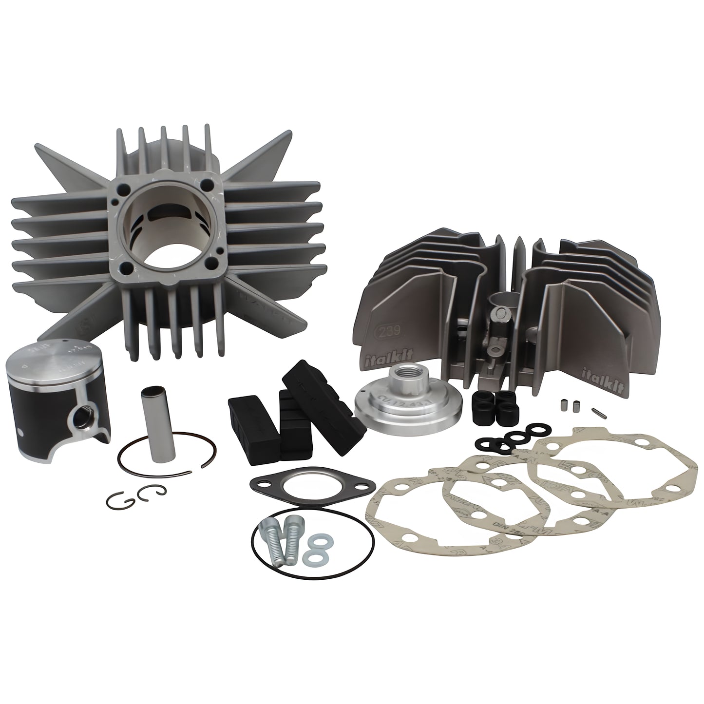 Cilindro e Colaça Italkit 74cc Derbi Variant Start / Start 5 d.48mm 