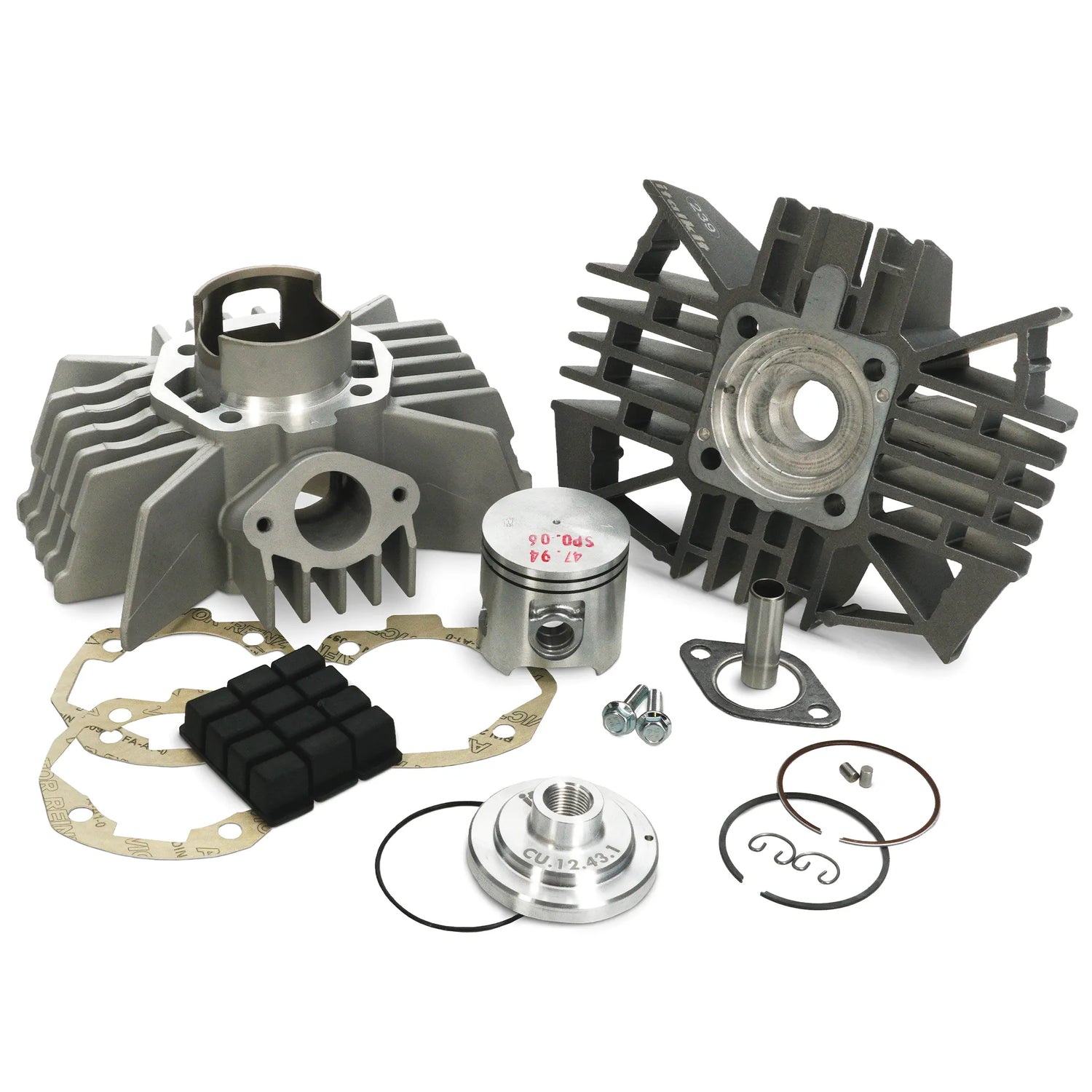 Cilindro y culata Italkit 74cc Derbi Variant Start / Start 5 d.48mm c.40 CK.12.578.G