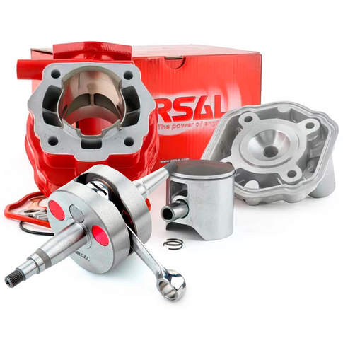 Kit Airsal Racing Xtrem Derbi Euro 2 90cc cylindre et Vilebrequin 