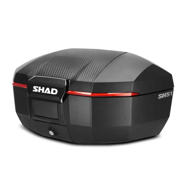 Baúl TOP CASE SH51 Shad - Carbono D0B51106