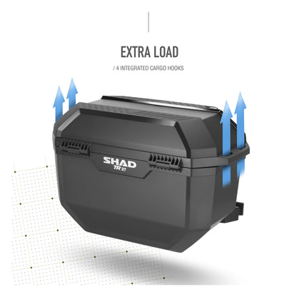 Plastic bags Shad TR27 side cases 