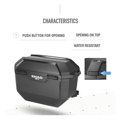 Plastic bags Shad TR27 side cases 