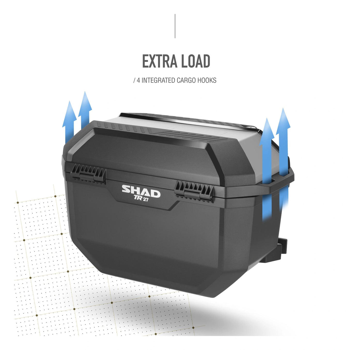 Malas laterais Shad TR28 - alumínio 