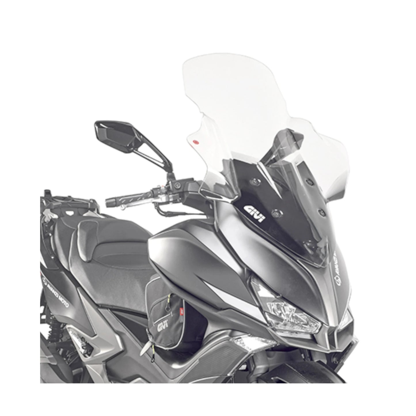 Cúpula Kymco Xciting S400i TCS 18-24 Givi - Transparente