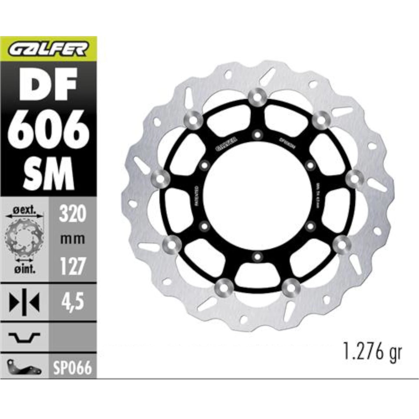 Disco de freno delantero flotante KTM / Gas Gas / Husqvarna Galfer