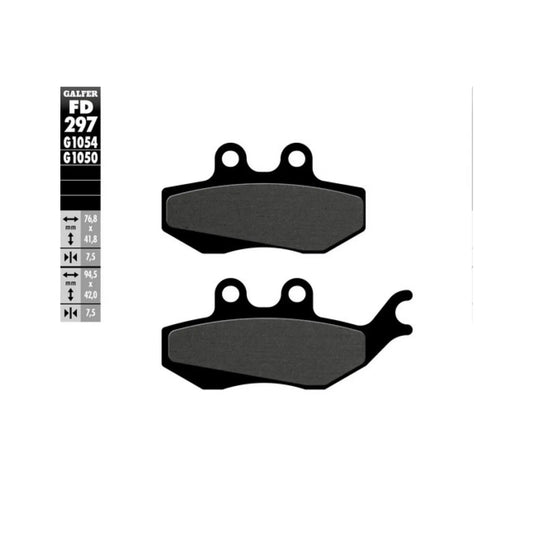 Pastillas de freno Galfer Rieju NKD 125/ RS-2 Matrix / RS-2 Naked - orgánicas