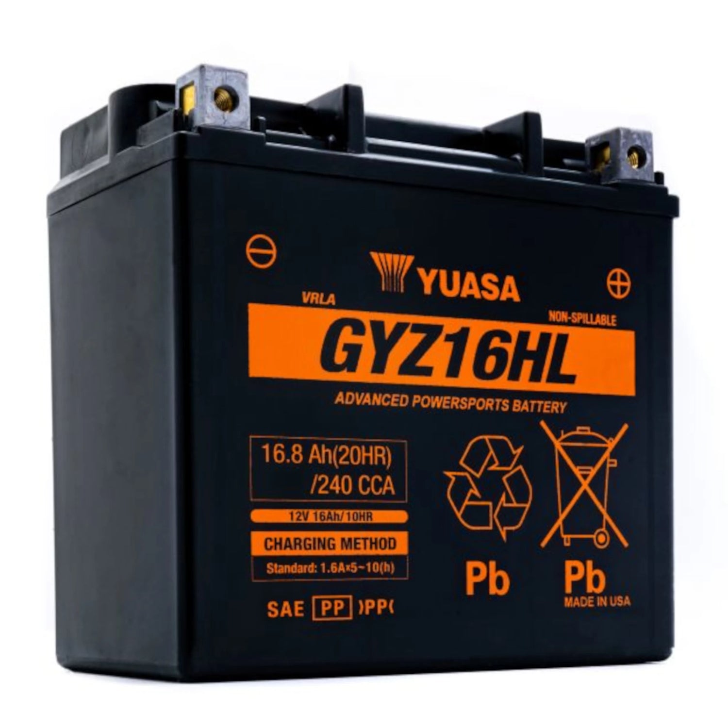 Batería GYZ16HL wet Yuasa GYZ16HL