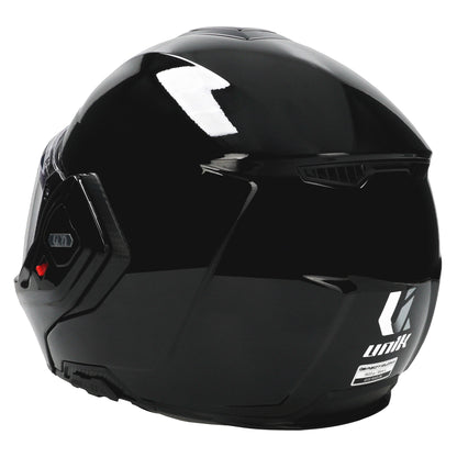 Casco Unik Spectrum DV Solid - Negro Brillo