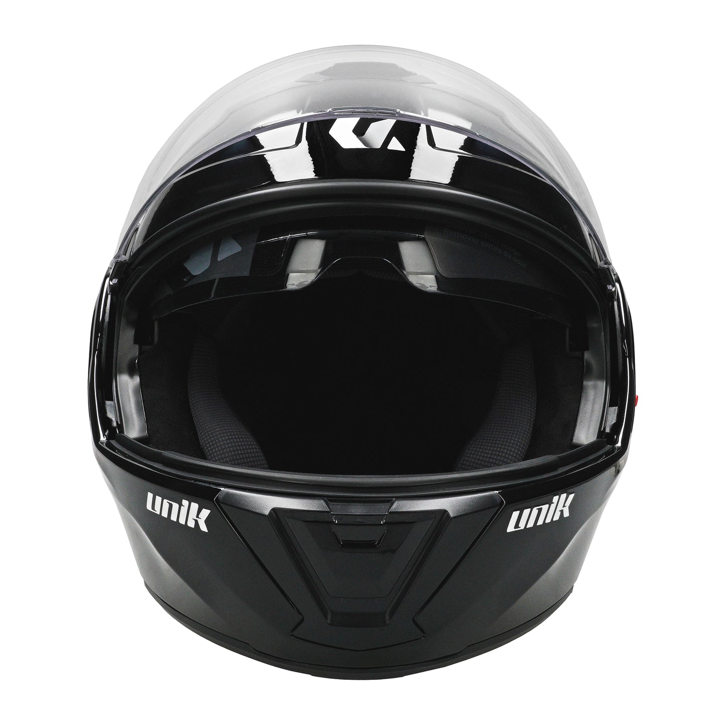 Casco Unik Spectrum DV Solid - Negro Brillo