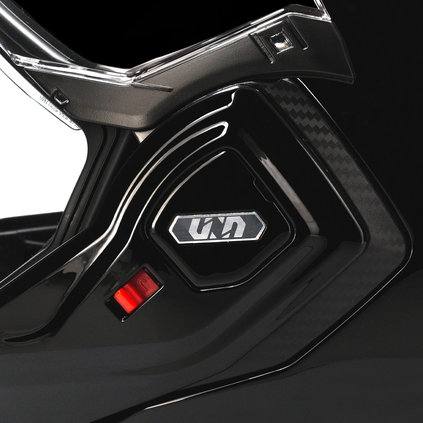 Casque Unik Spectrum DV Solid - Noir Brillant