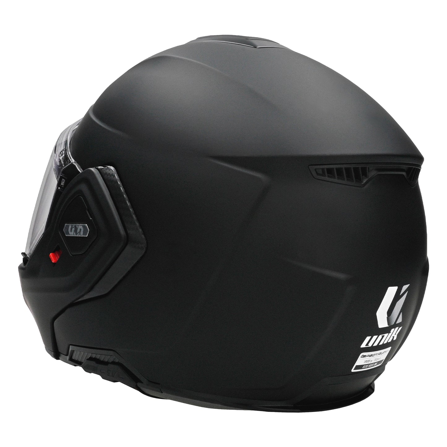 Unik Spectrum DV Solid Helmet - Matte Black