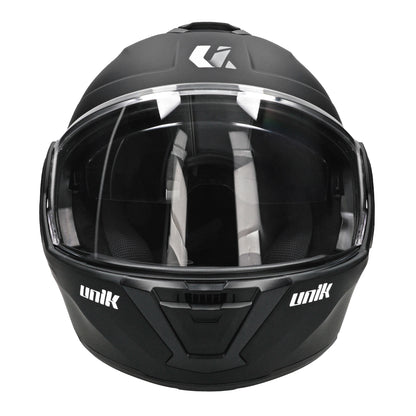 Unik Spectrum DV Solid Helmet - Matte Black