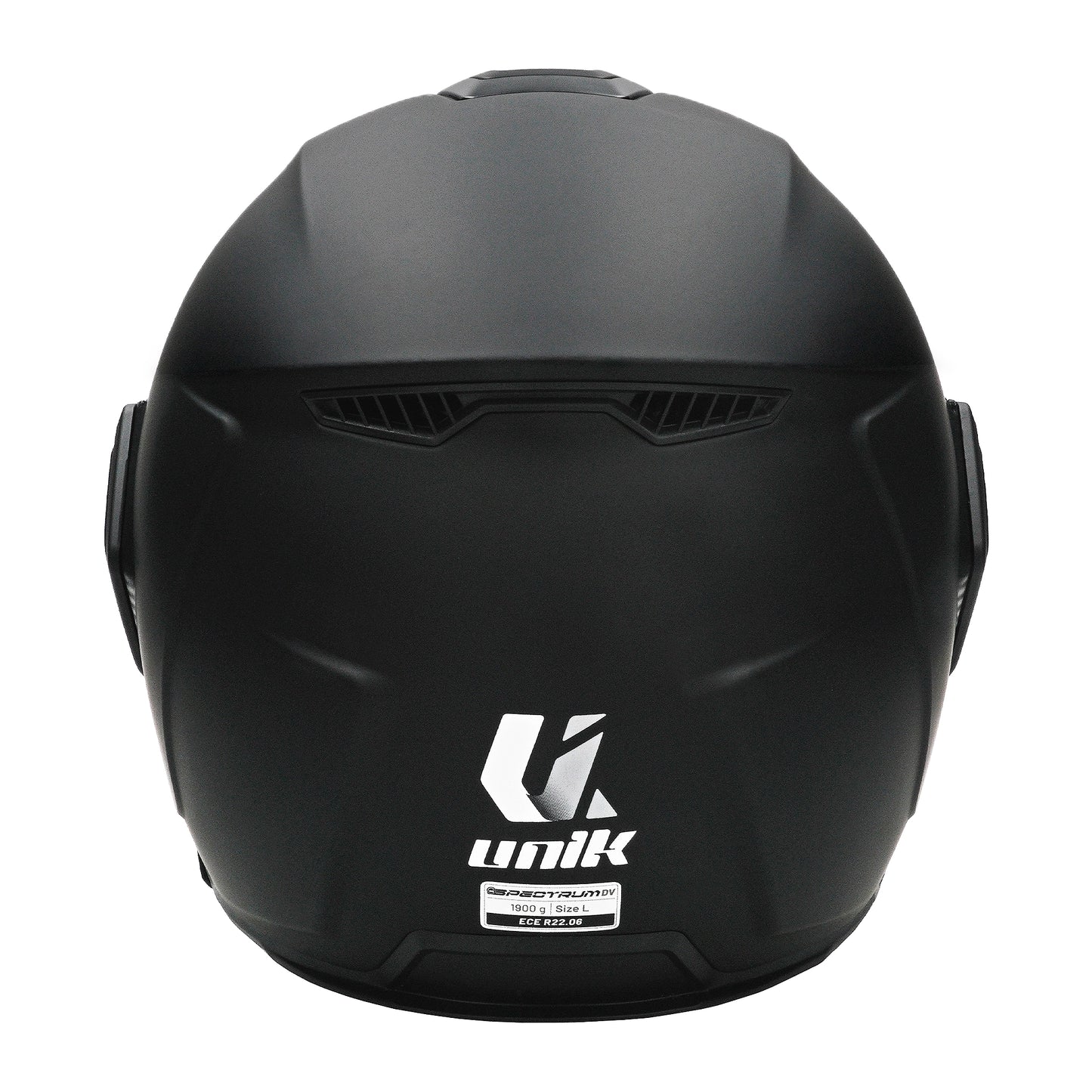 Unik Spectrum DV Solid Helmet - Matte Black
