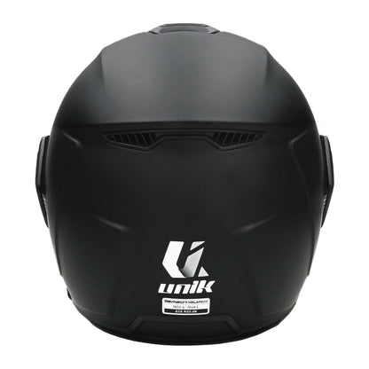 Unik Spectrum DV Solid Helmet - Matte Black