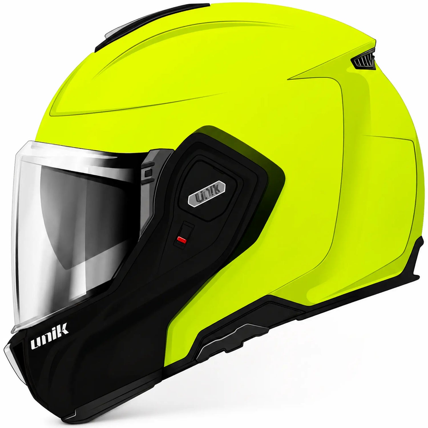 Casco Unik Spectrum DV Black/Fluor - Negro/Amarillo