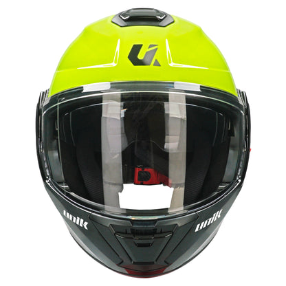 Unik Spectrum DV Helmet Black/Fluor - Black/Yellow