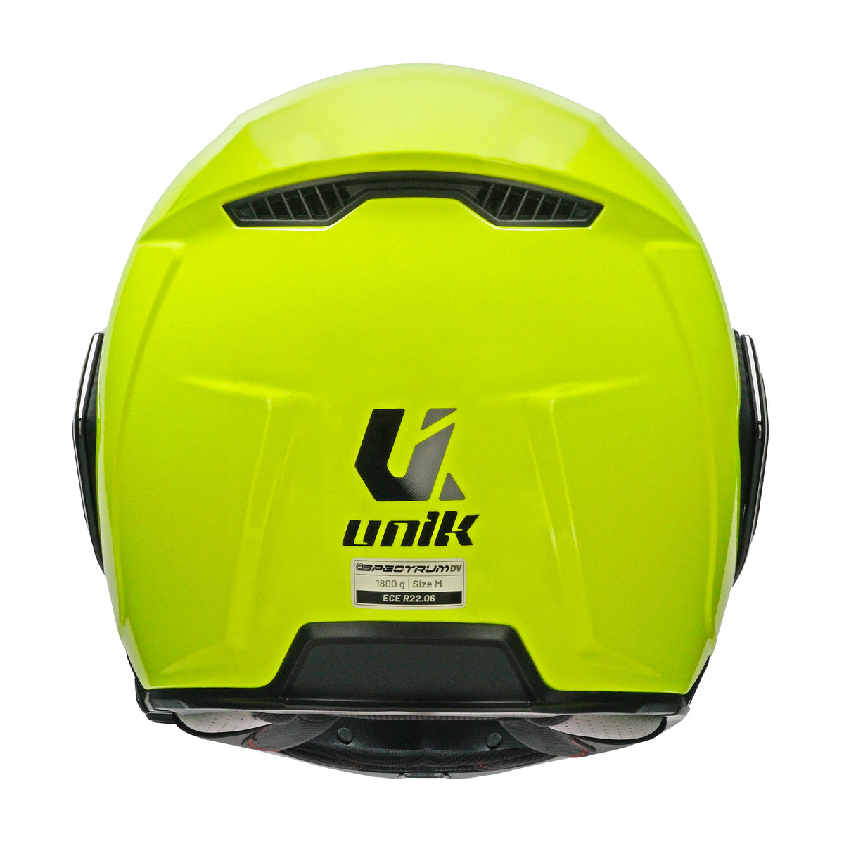 Unik Spectrum DV Helmet Black/Fluor - Black/Yellow