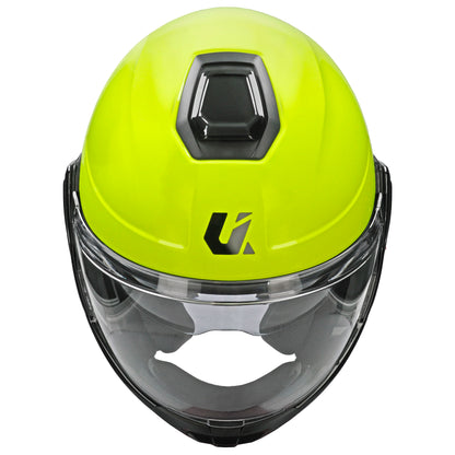 Unik Spectrum DV Helmet Black/Fluor - Black/Yellow