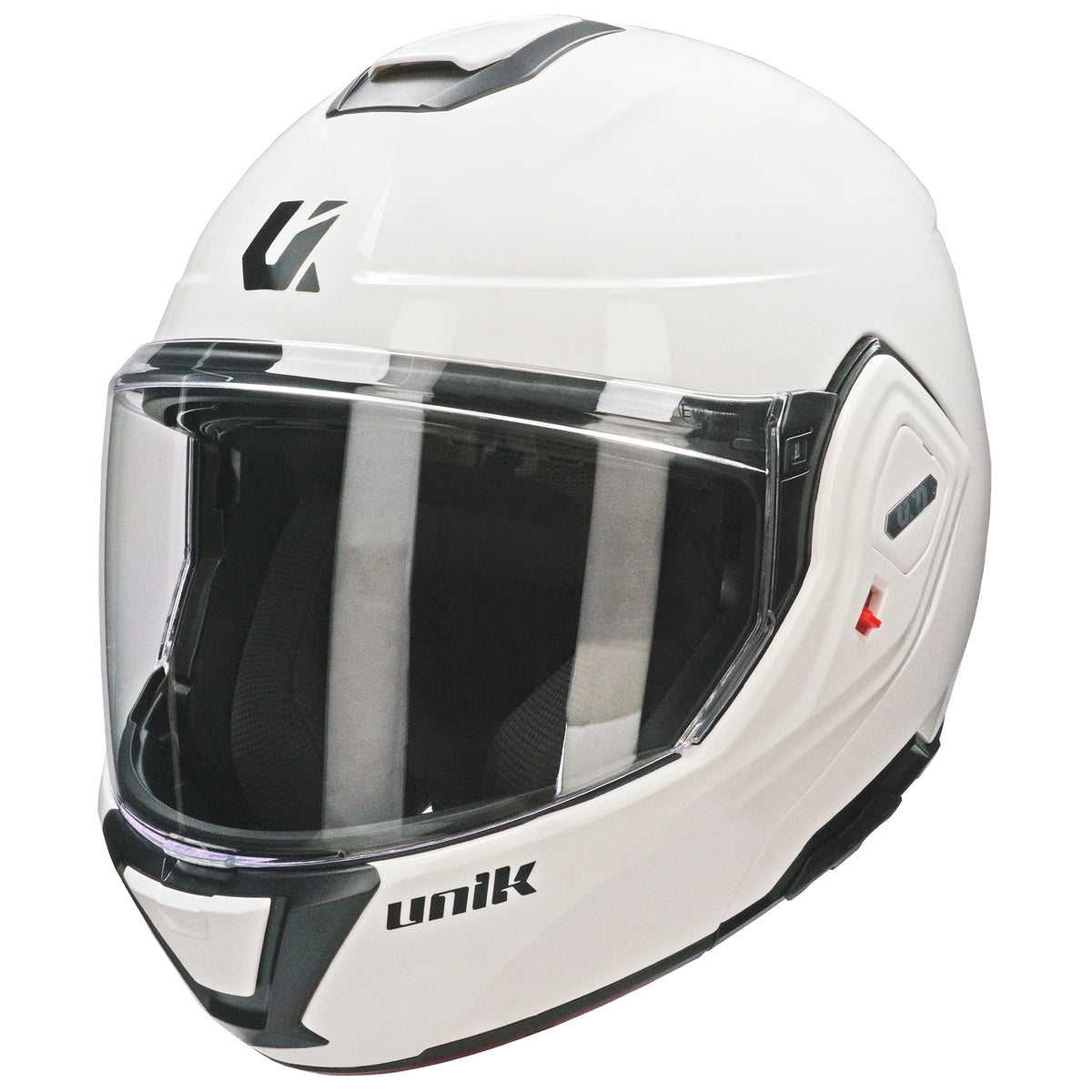 Capacete Unik Spectrum DV Solid - Branco Brilhante