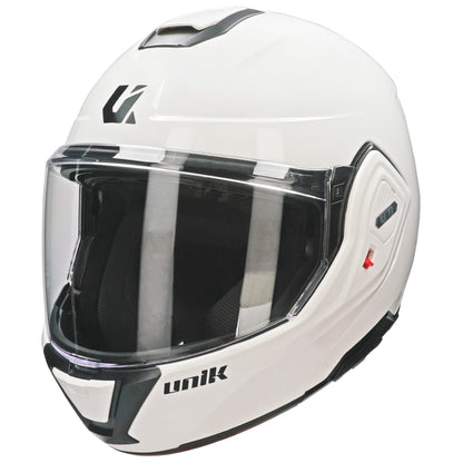 Capacete Unik Spectrum DV Solid - Branco Brilhante