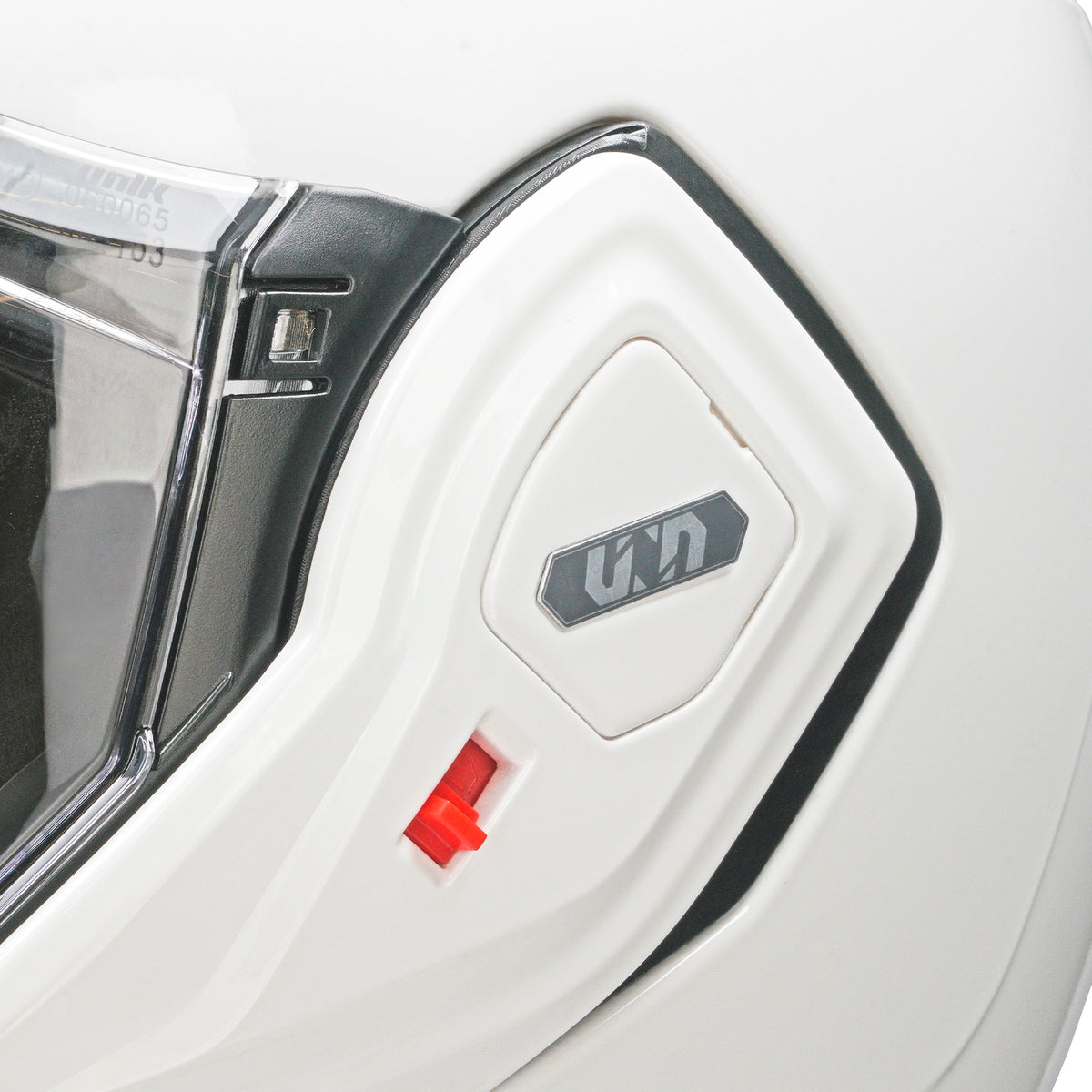 Capacete Unik Spectrum DV Solid - Branco Brilhante