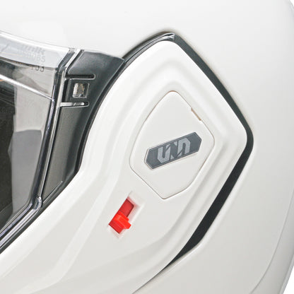 Capacete Unik Spectrum DV Solid - Branco Brilhante
