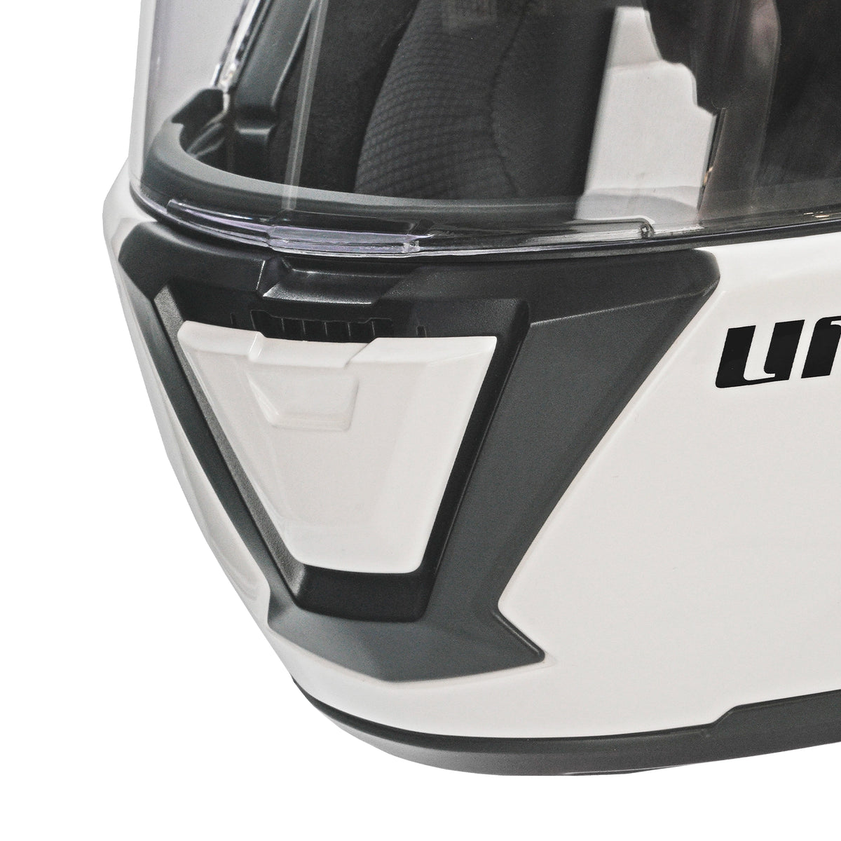 Capacete Unik Spectrum DV Solid - Branco Brilhante
