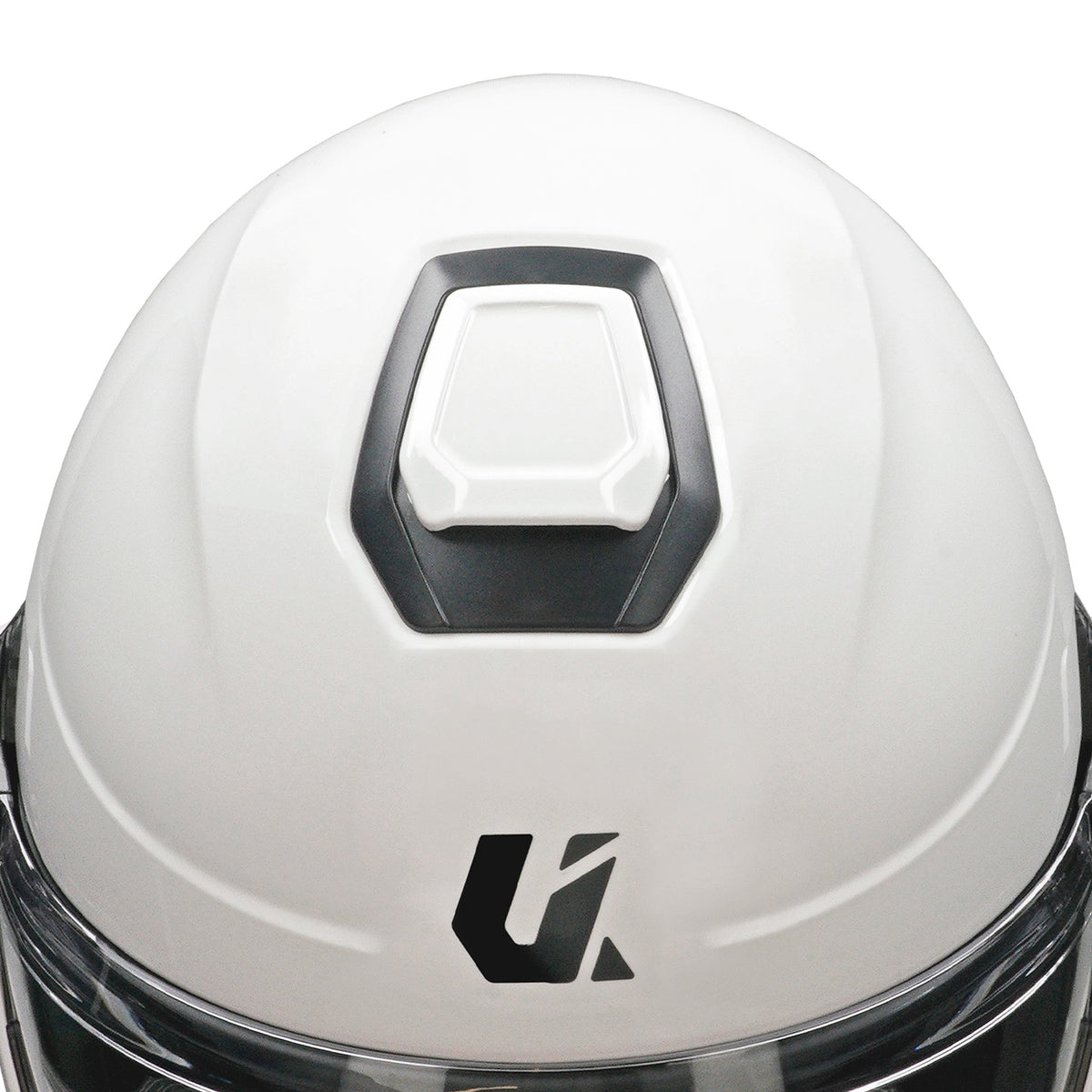 Capacete Unik Spectrum DV Solid - Branco Brilhante