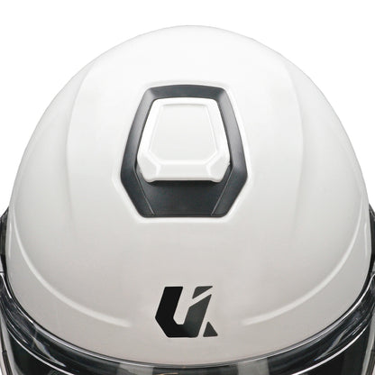 Capacete Unik Spectrum DV Solid - Branco Brilhante
