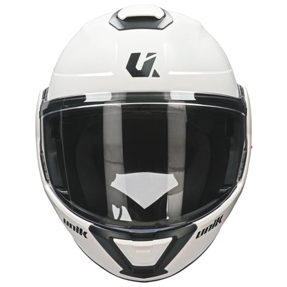 Capacete Unik Spectrum DV Solid - Branco Brilhante