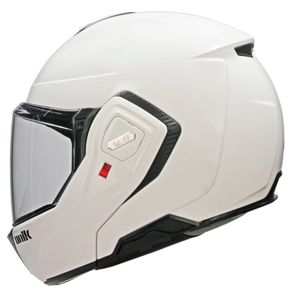 Capacete Unik Spectrum DV Solid - Branco Brilhante