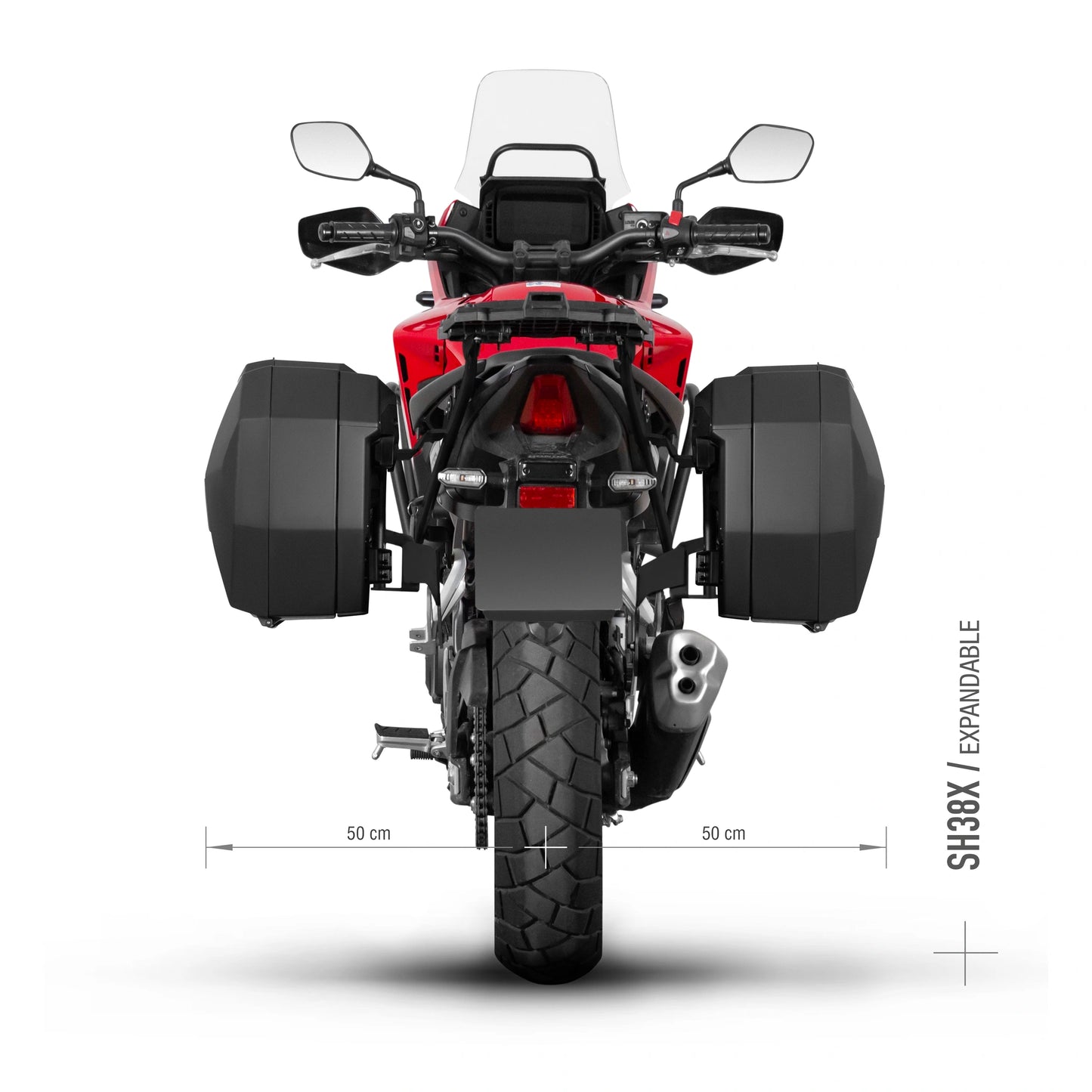 Fixações laterais 3P Shad Honda CB400X 16-19 