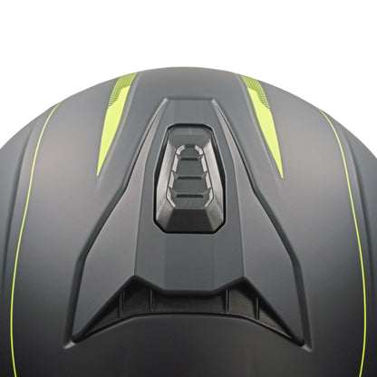 Casco Unik Ultra DV Microdot - Negro/Amarillo