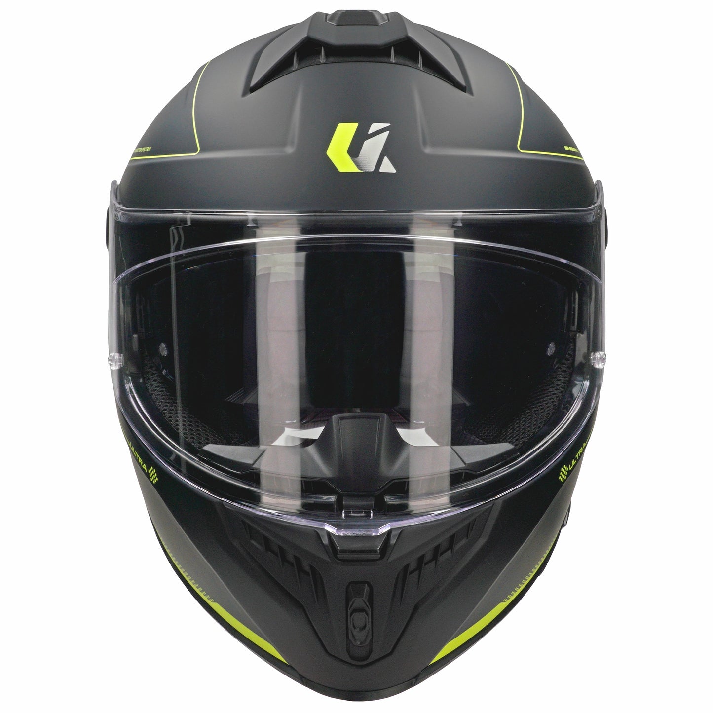 Casco Unik Ultra DV Microdot - Negro/Amarillo