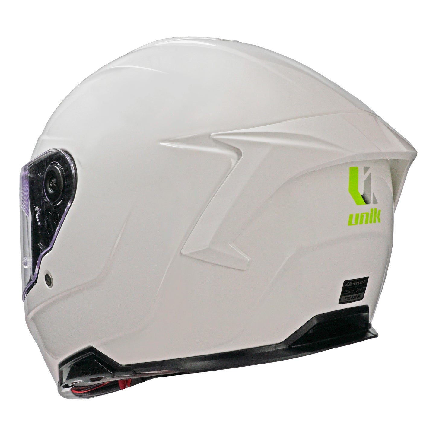 Casque Unik Ultra DV Solid - Blanc Brillant