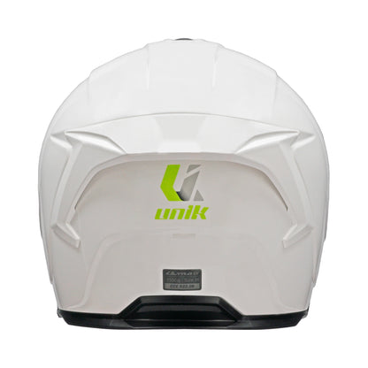 Casque Unik Ultra DV Solid - Blanc Brillant